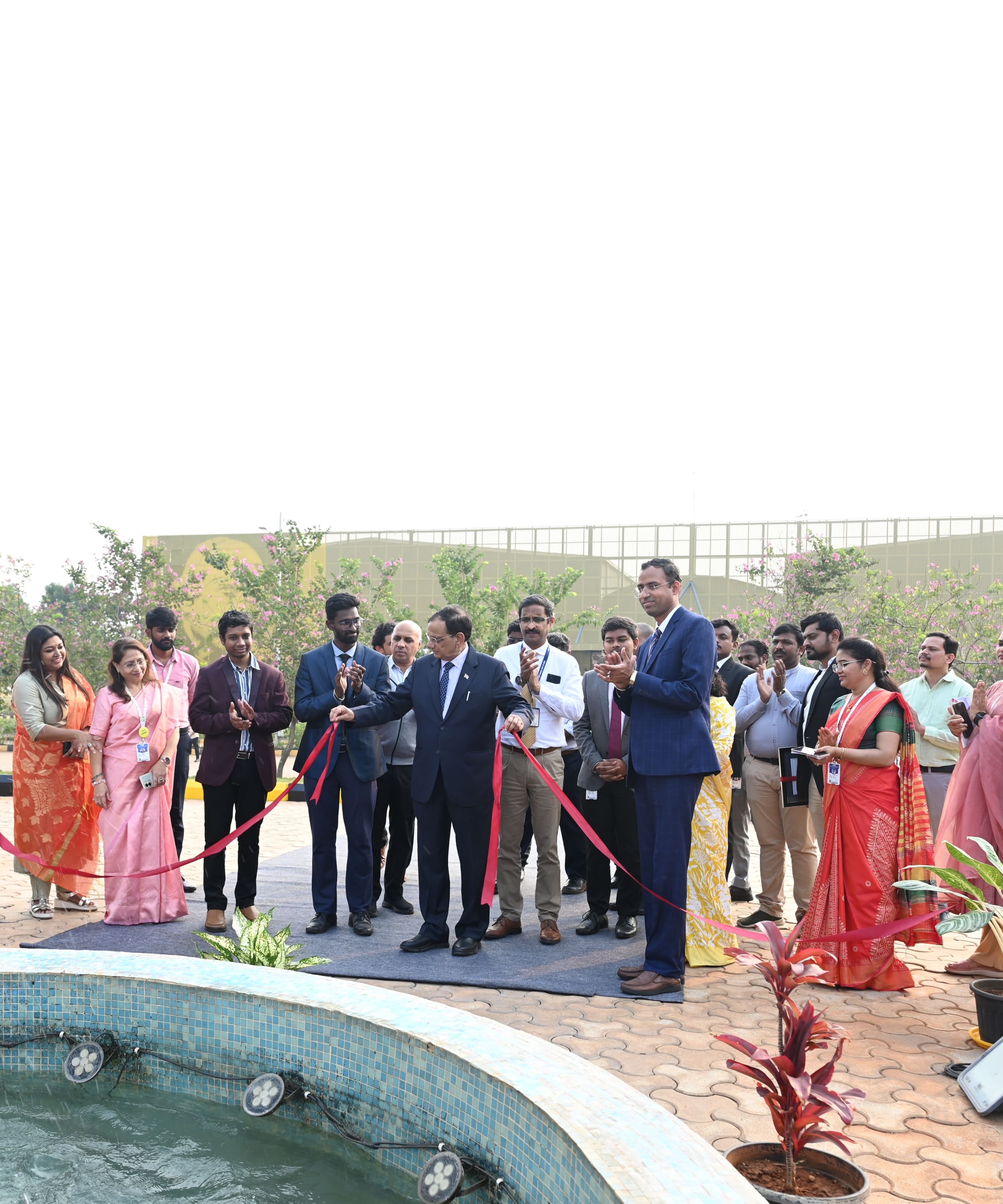 Dr. Vinod Paul, member of Niti Aayog, has officially unveiled the World Trade Center at AMTZ