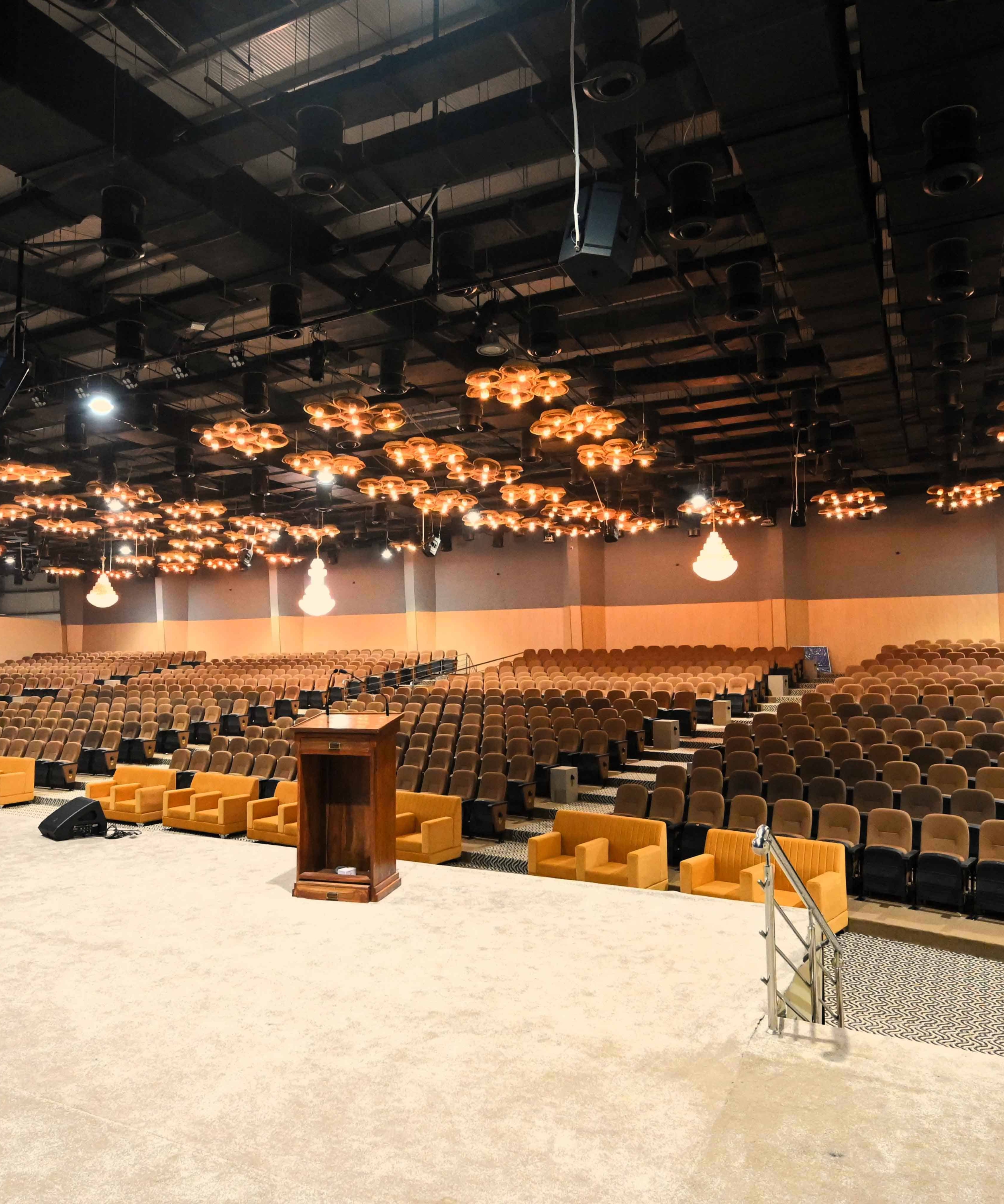 Ampere convention halls and centers for top and best events in wtc Visakhapatnam amtz campus