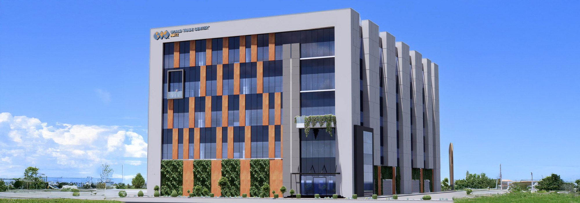 Head office of World Trade Center AMTZ, new building in Visakhapatnam